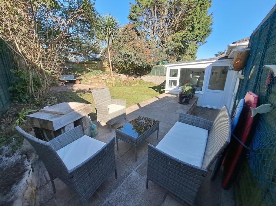 Willow Bungalow Quiet And Secluded Carbis Bay Екстер'єр фото